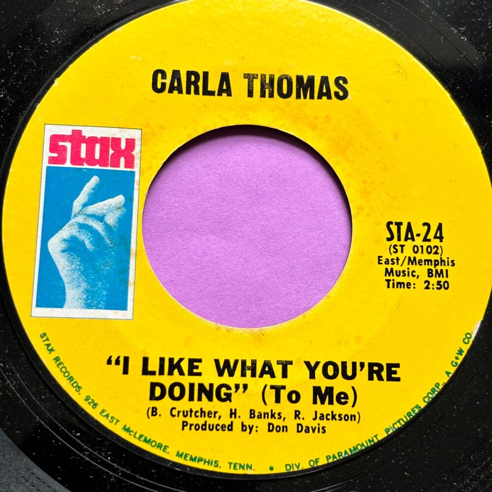 Carla Thomas-I like what you're doing to me-Stax E+