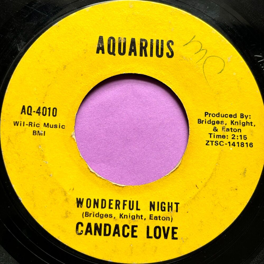 Candace Love-Wonderful night-Aquarius vg+