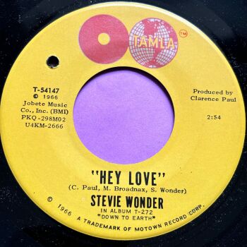 Stevie Wonder-Hey love-Tamla E+