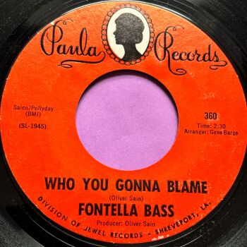 Fontella Bass-Who you gonna blame-Paula E+
