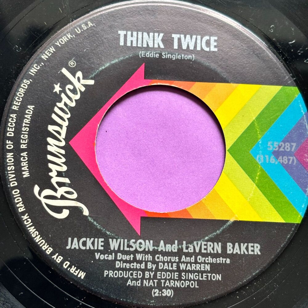 Jackie Wilson and LaVern Baker-Think twice E+