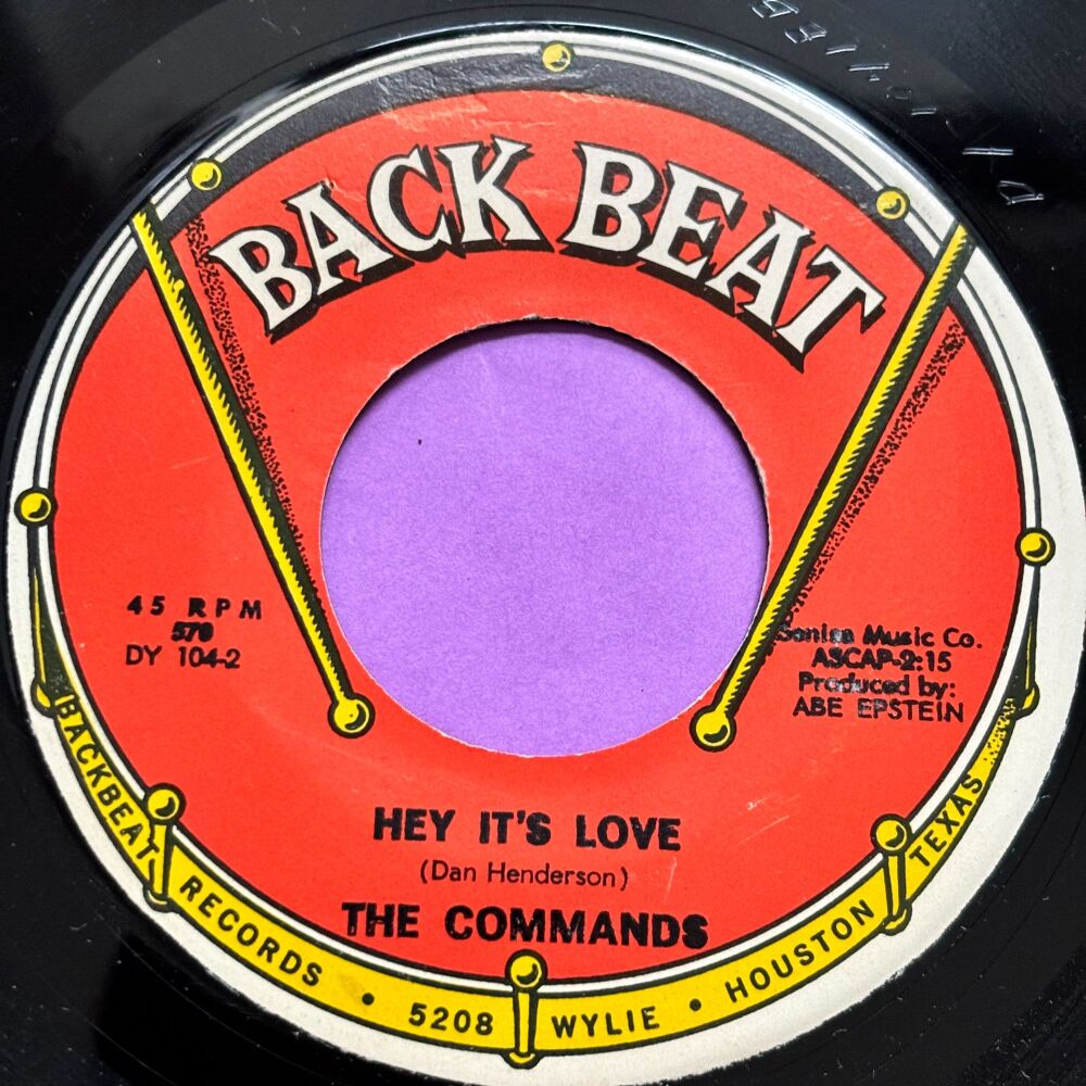 Commands-Hey it's love-Back Beat E+