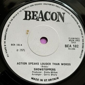 Showstoppers-Action speaks louder than words-UK Beacon E