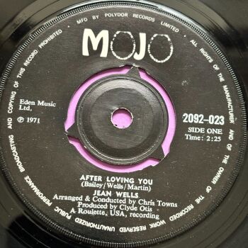 Jean Wells-After loving you-UK Mojo E+