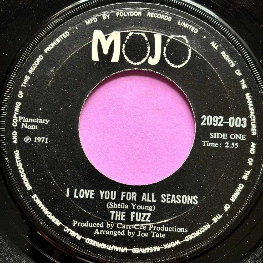 Fuzz-I love you for all seasons-UK Mojo E+