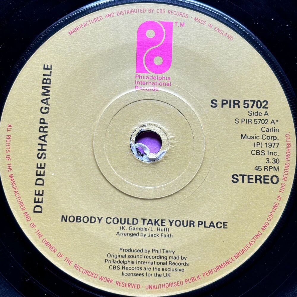 Dee Dee Sharp-Nobody could ever take your place-UK PIR E+