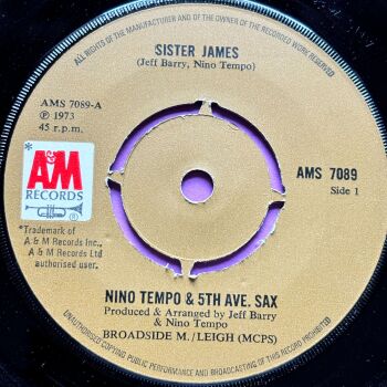 Nino Tempo-Sister James-UK A&M E+