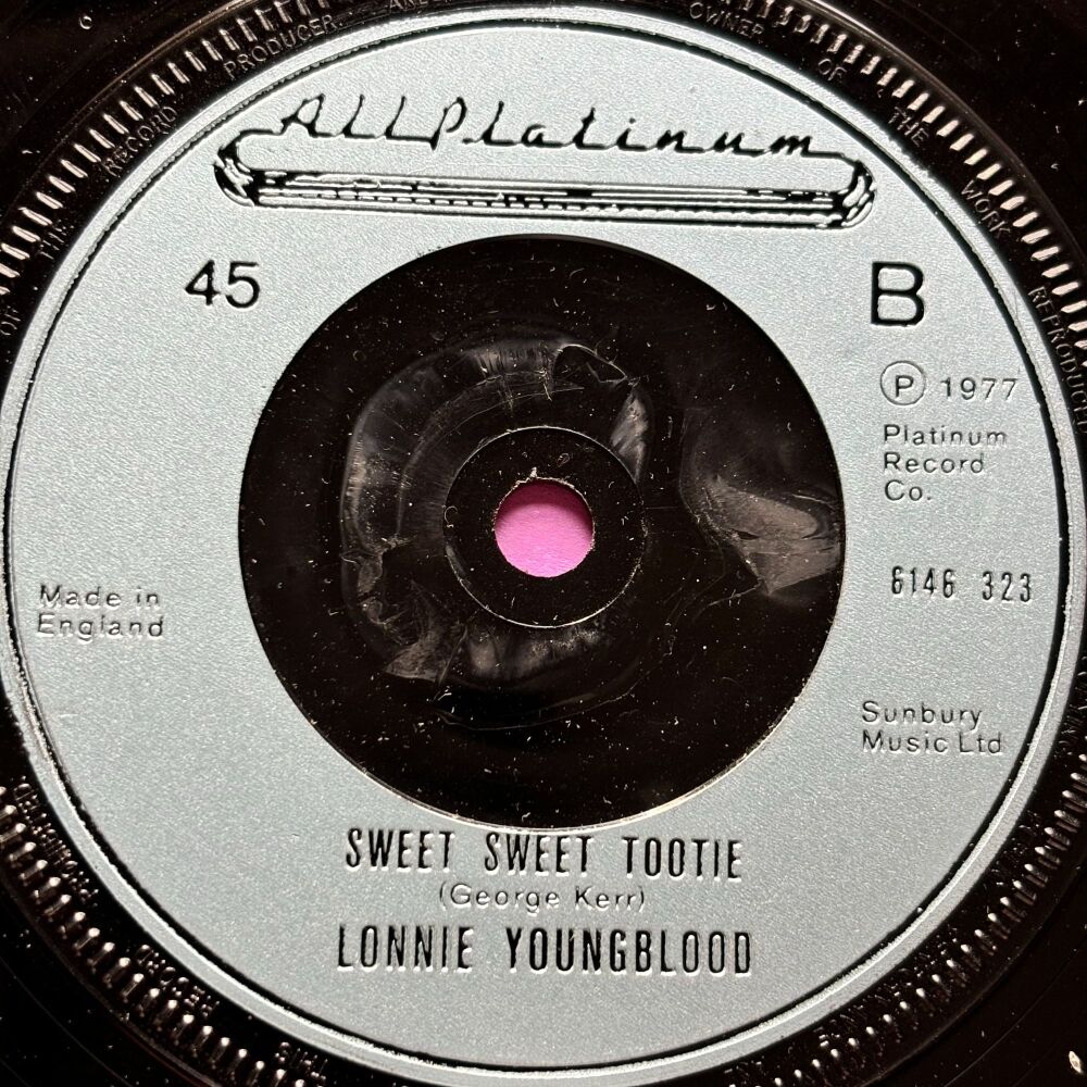 Lonnie Youngblood-Sweet sweet Tootie-UK All Platinum E+