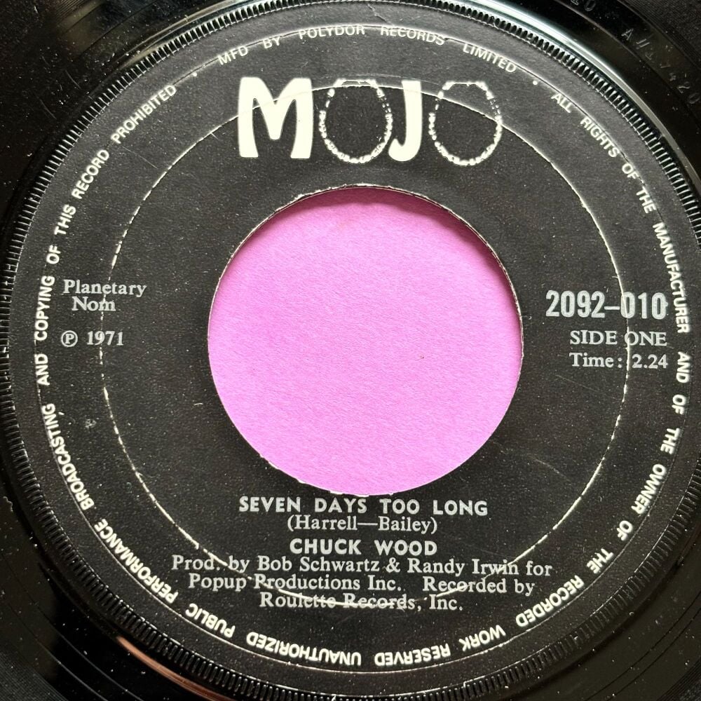 Chuck Wood-Seven days too long-UK Mojo E+
