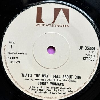 Bobby Womack-That's the way I feel about you-UK UA E+