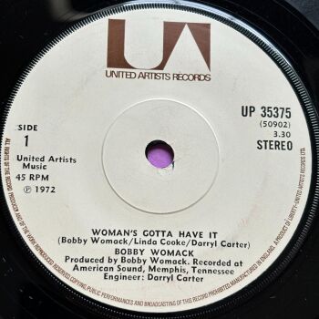 Bobby Womack-Woman's gotta have it-UK UA E+