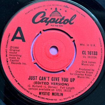Mystic Merlin-Just can't give you up-UK Capitol E+