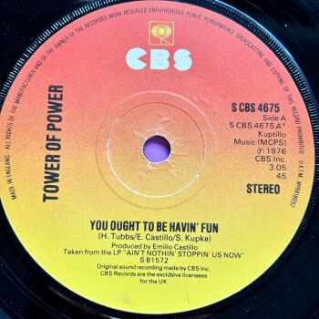 Tower of Power-You ought to be having fun-UK CBS E+