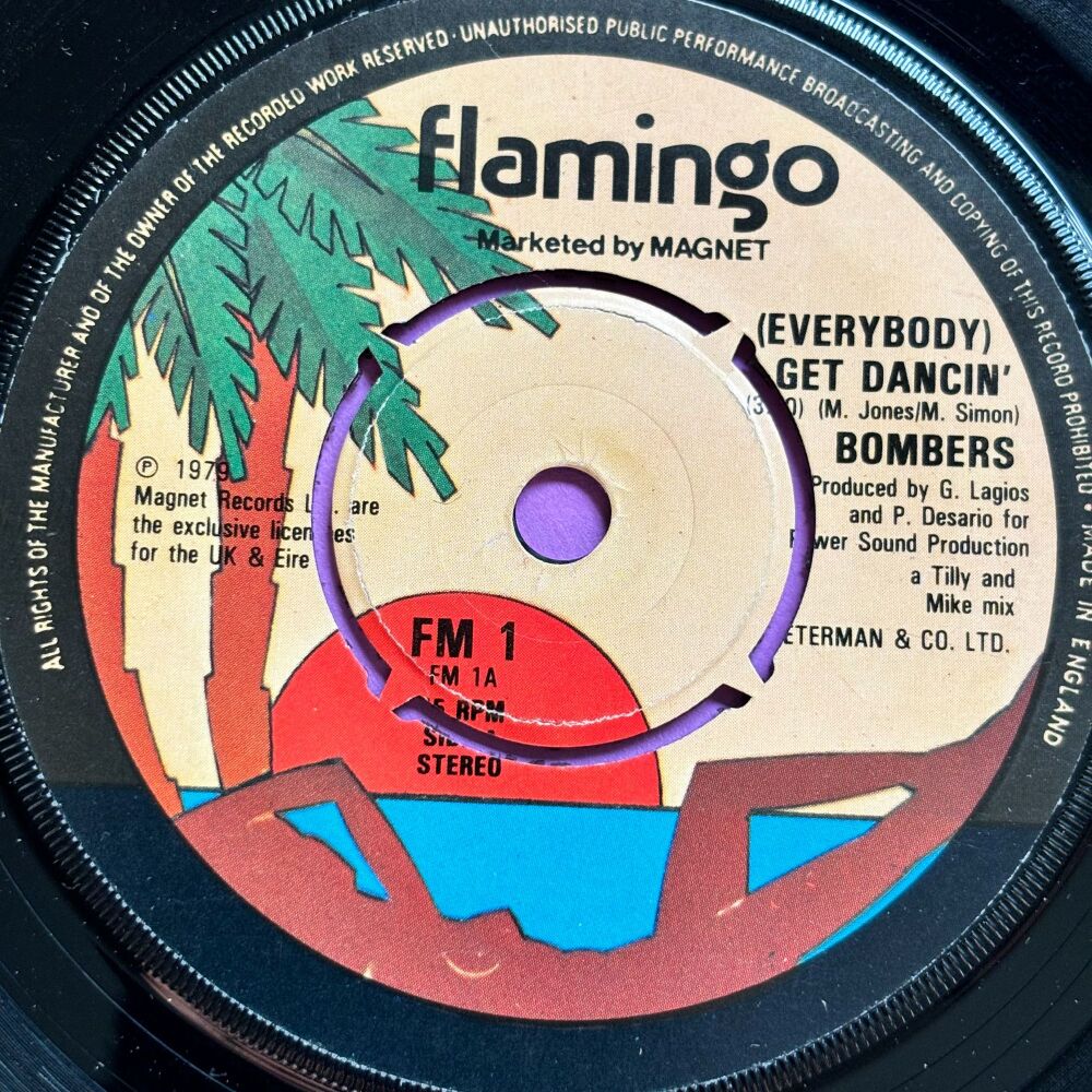 Bombers-Get dancin'- UK Flamingo E+