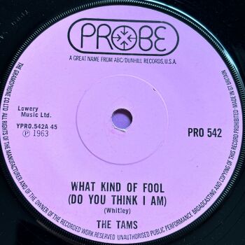 Tams-What kind of fool-UK Probe E+
