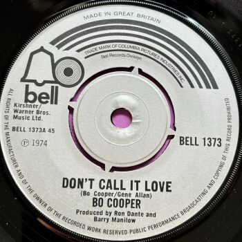 Bo Cooper-Don't call it love-UK Bell E+