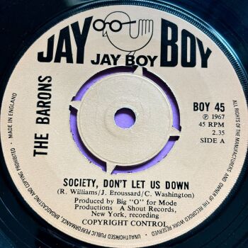 Barons-Society, don't let us down-UK Jay Boy E+