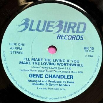 Gene Chandler-I'll make the living-UK Blue Bird E+