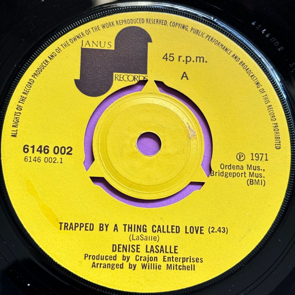 Denise LaSalle-Trapped by a thing called love-UK Janus E+