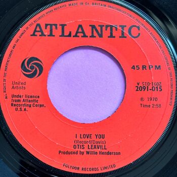 Otis Leavill-I love you-UK Atlantic E+