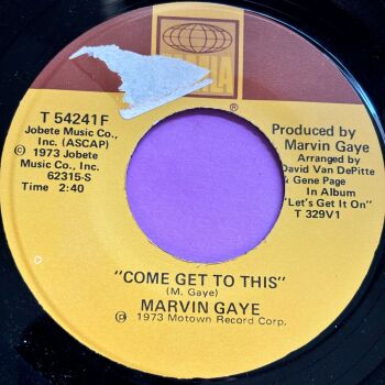 Marvin Gaye-Come get to this-Tamla LT E+