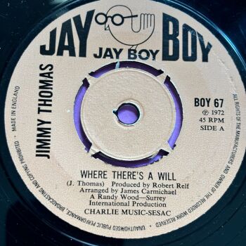 Jimmy Thomas-Where there's a will-UK Jay Boy E+