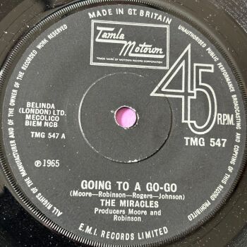Miracles-Going to a go-go-TMG 547 E+