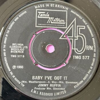 Jimmy Ruffin-Baby I've got it-TMG 577 E+
