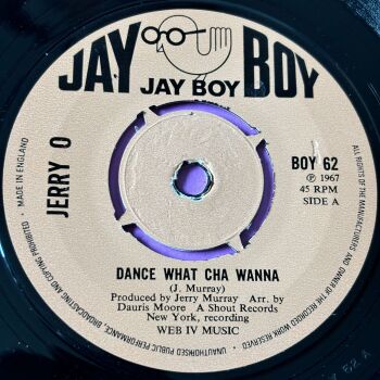 Jerry O-Dance what cha wanna -UK Jay Boy E+