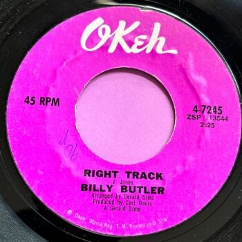 Billy Butler-Right track-Okeh wol R E+