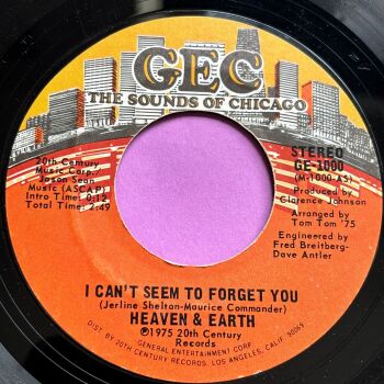 Heaven & Earth-I can't seem to forget you-GEC E+