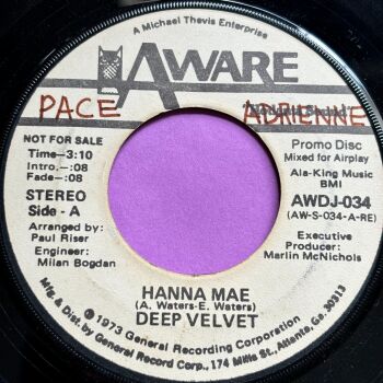 Deep Velvet-Hanna Mae-Aware WD wol vg+