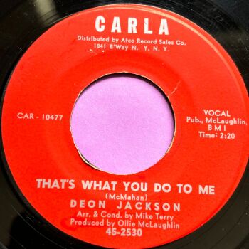 Deon Jackson-That's what you do to me-Carla E+