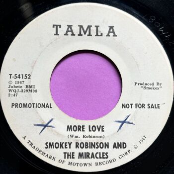 Miracles-More love-Tamla WD wol E