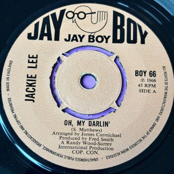 Jackie Lee-Oh my darling-UK Jay Boy E+