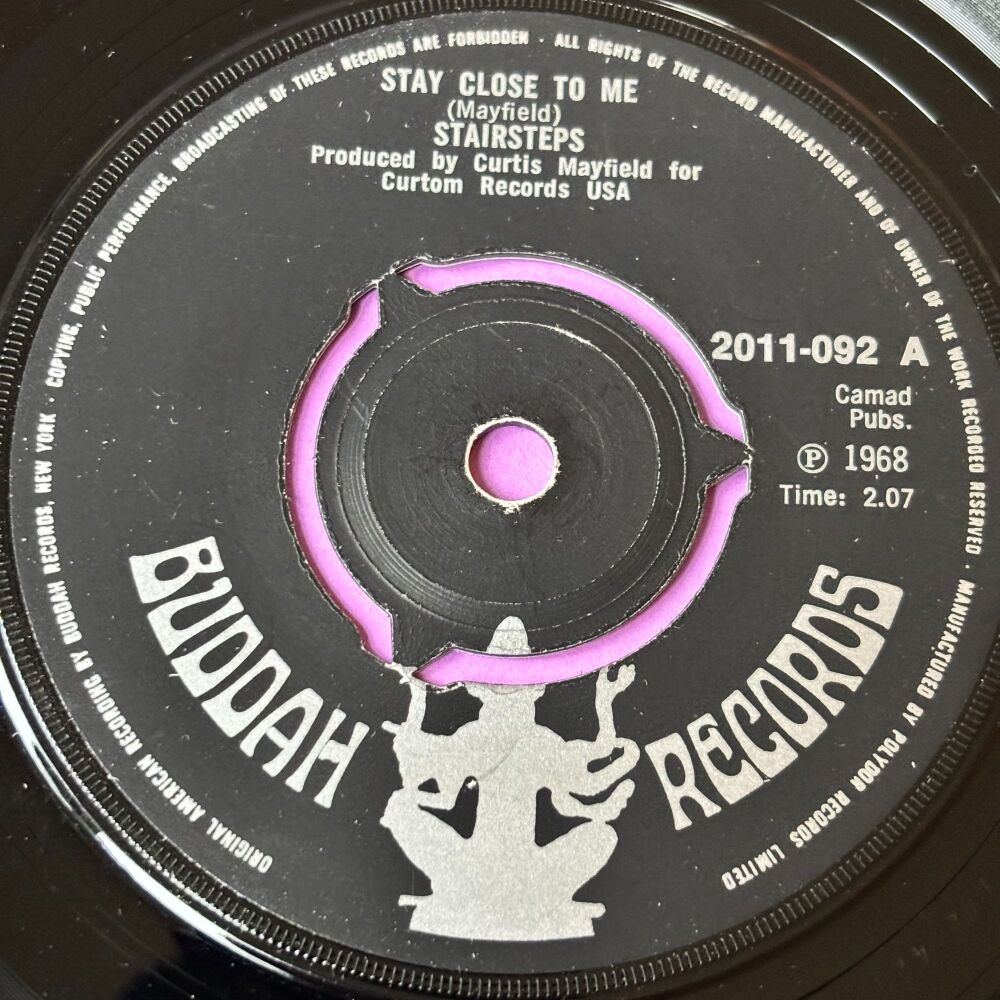 Stairtsteps-Stay close to me-UK Buddah E+