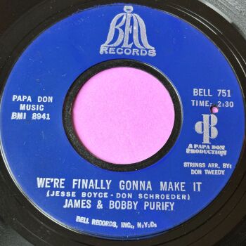 James & Bobby Purify-We're finally gonna make it/ Untie me-Bell E+