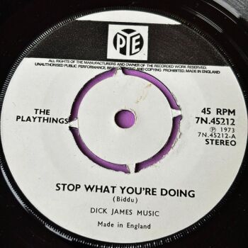 Playthings-Stop what you're doing-UK Pye E+