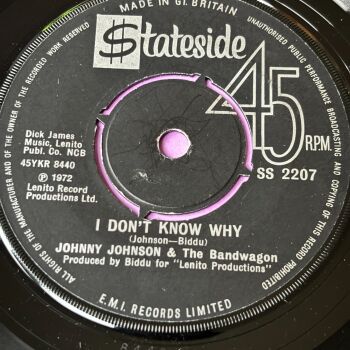 Johnny Johnson-I don't know why-UK Stateside  E+