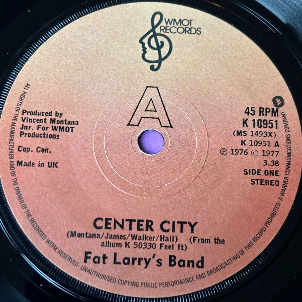 Fat Larry's Band-Center City-UK WMOT E+