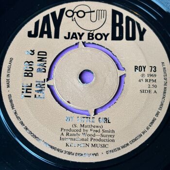 Bob & Earl Band-My little girl-UK Jay Boy E+