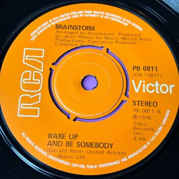 Brainstorm-Wake up and be somebody-UK RCA E+