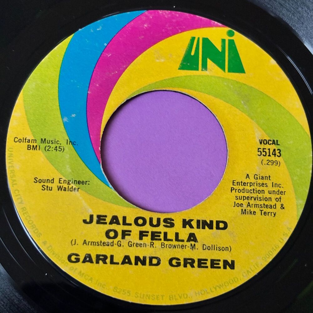 Garland Green-Jealous kind of fellow-Uni E