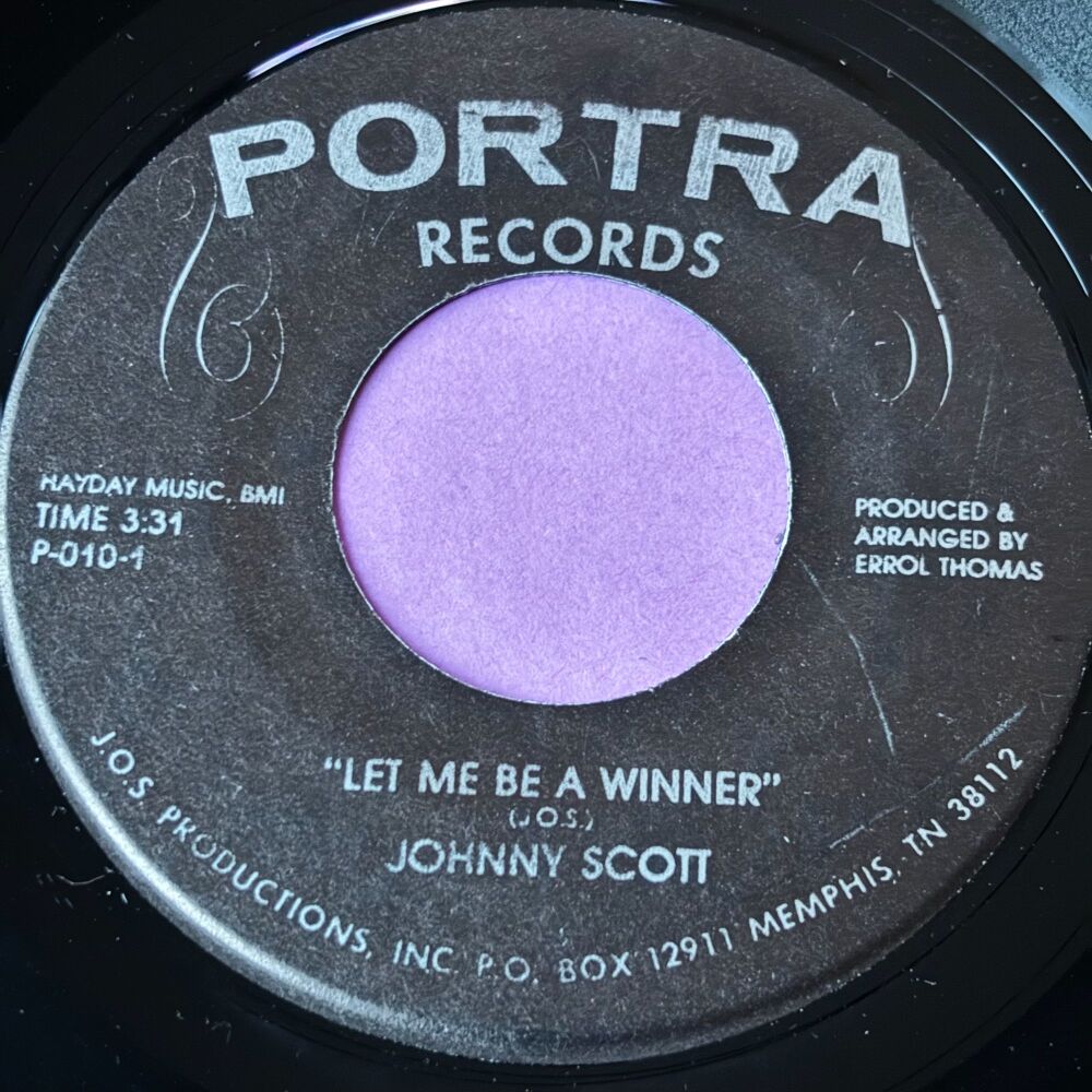 Johnny Scott-Let me be a winner-Porta E+