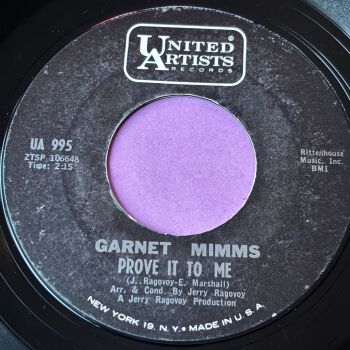 Garnet Mimms-Prove it to me-UA E+