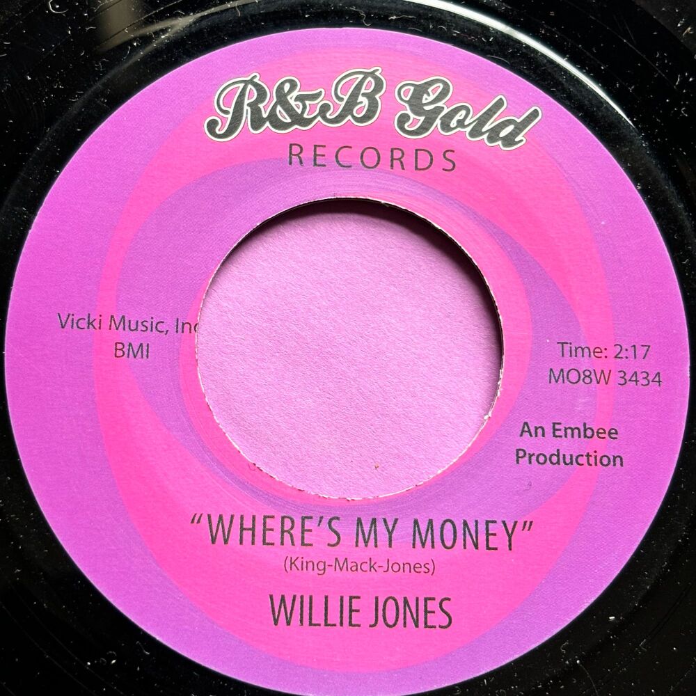 Willie Jones-Where's my money-R&B Gold R E+