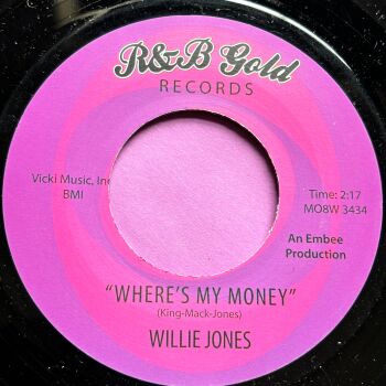 Willie Jones-Where's my money-R&B Gold R E+
