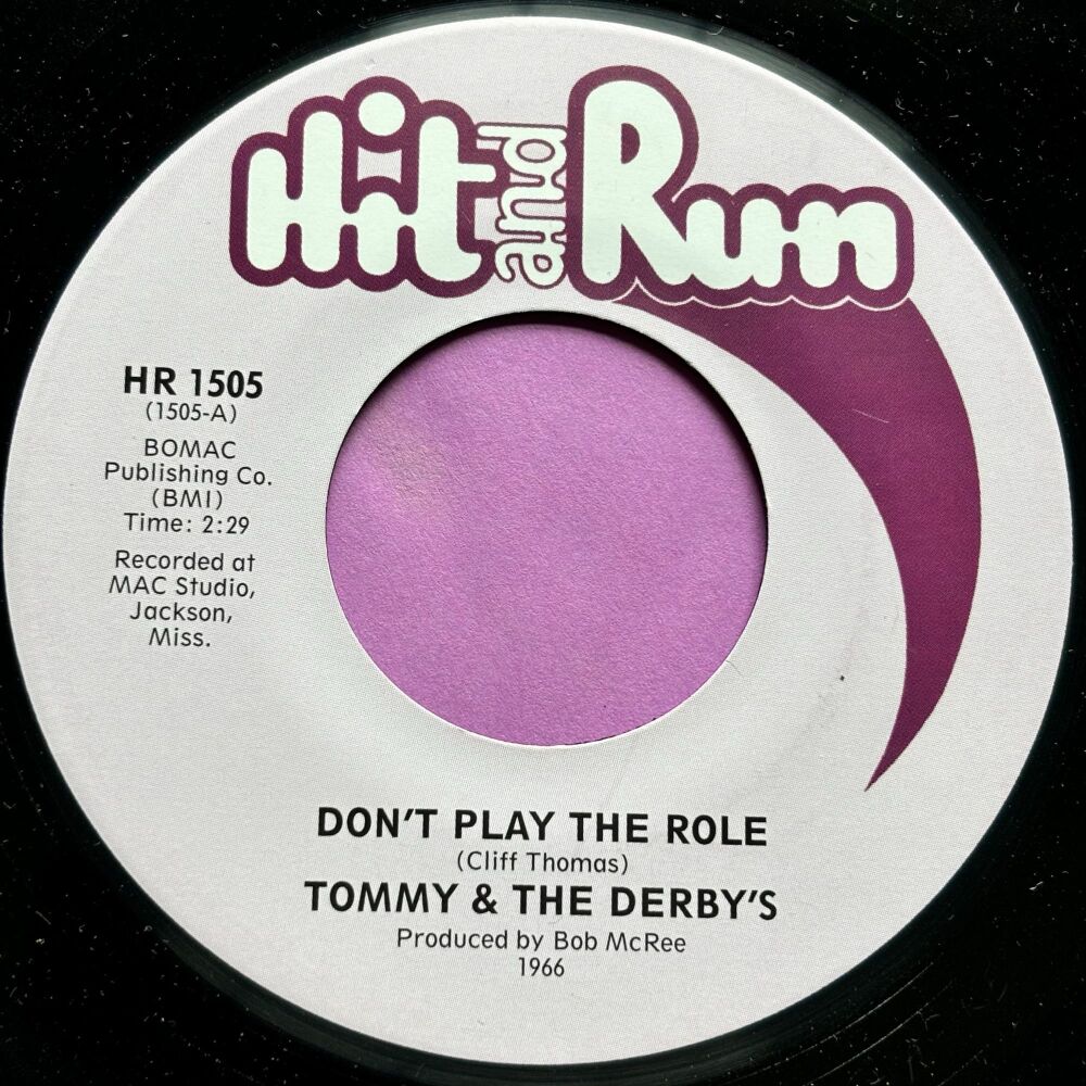 Tommy & The Darby's-Don't play the role-Hit & Run E+