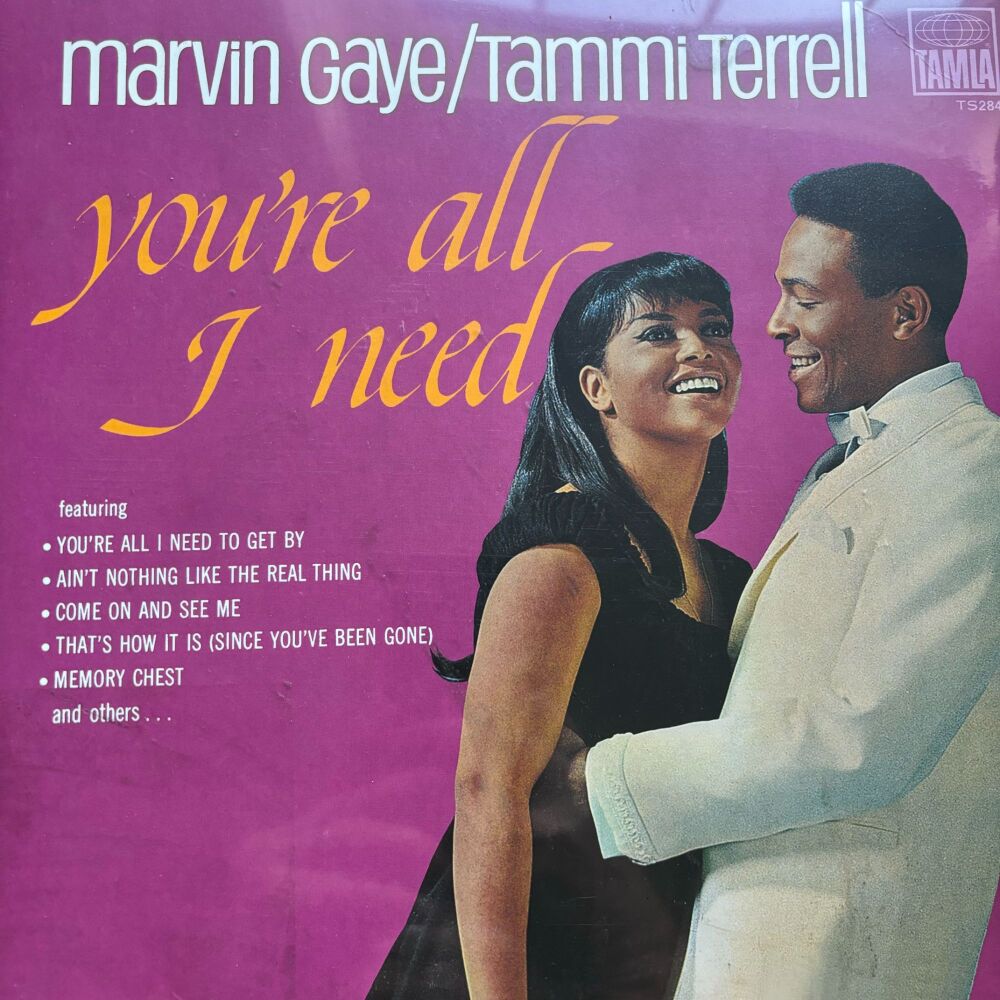 Marvin Gaye/ Tammi Terrell-You're all I need to get by-Tamla LP SS
