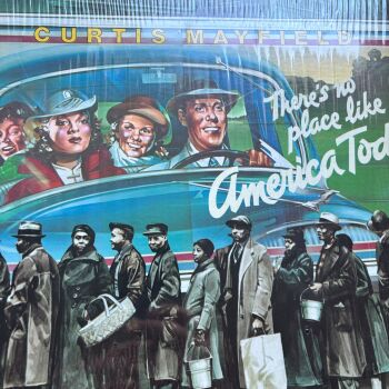 Curtis Mayfield-There's no place like America today-Curtom LP E+